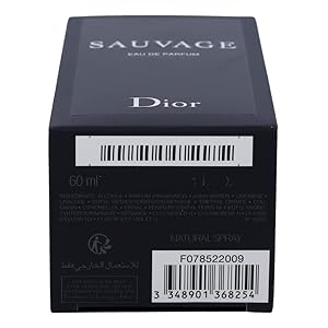 Sauvage by Dior Eau de Parfum Spray, 2 Fl Oz | B2B Liquidation